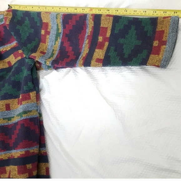 Vintage Wool Blend Southwest Blazer Cardigan - Picture 7 of 7